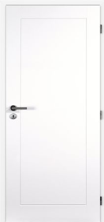 Doornite, dveře EXPRES, TAMPA, Voština,PLNÉ, bílý lak, zámek dozický, pravé, 70/197cm