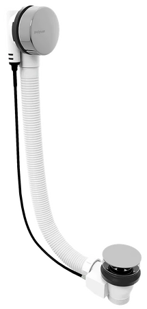 Vanová souprava, bovden, délka 1000mm, zátka 72mm, chrom