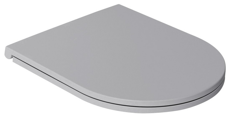 INFINITY WC sedátko, SLIM, odnímatelné, Soft Close, stone grey