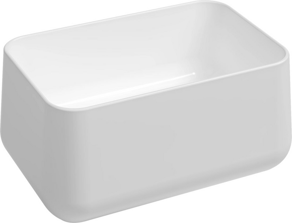 ALLEGRO keramické umyvadlo na desku 60x40cm, bílá