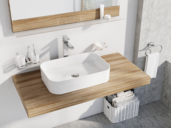 Umyvadlo Ceramic 550 SLIM R keramické