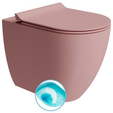 PURA WC mísa stojící, Swirlflush, 36x55cm, spodní/zadní odpad, blush dual-mat náhledová fotka produktu