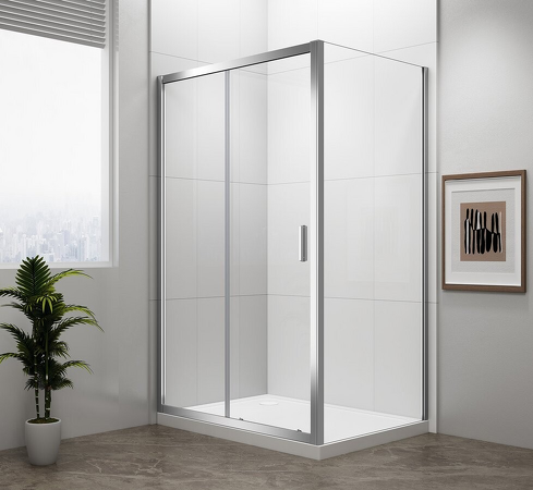 EASY obdélníkový sprchový kout 1300x700mm, čiré sklo L/P varianta
