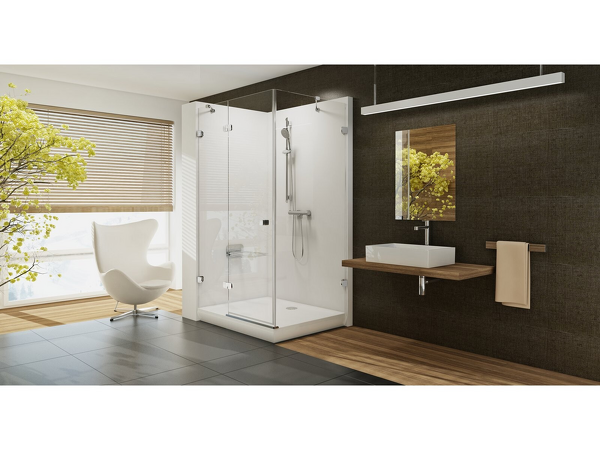 Vanička GIGANT PRO 100x80 CHROME white