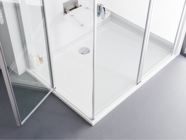 Vanička GIGANT PRO 120x80 CHROME white