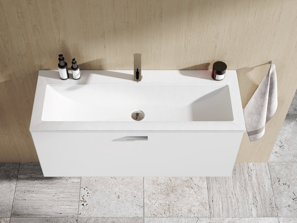 SD Clear II 100 skříňka pod umyvadlo bílá