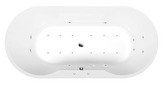 IO hydromasážní vana, 180x85x49cm, Active Hydro-Air, chrom náhledová fotka produktu