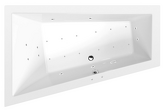 TRIANGL L hydromasážní vana, 180x120x50cm, Active Hydro-Air, chrom náhledová fotka produktu
