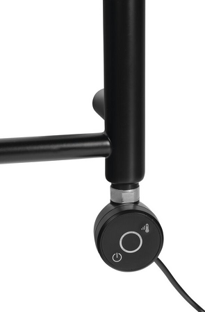 WICHER topná tyč s termostatem, 400 W, černá mat