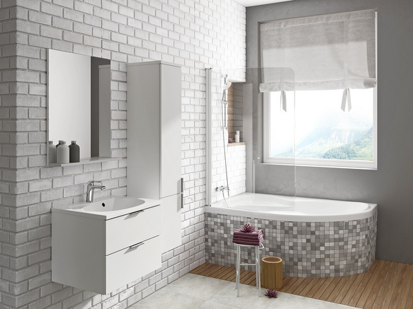 CVSK1 ROSA 140/150 L bílá+Transparent