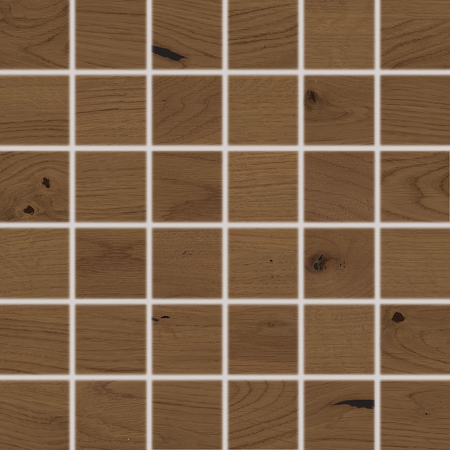 Bricola, DDM05852, mozaika, 30x30cm, tmavě hnědá