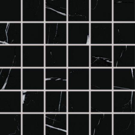 Flash, DDM05833, mozaika, 30x30cm, černá