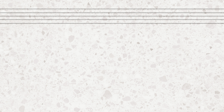 Porfido, DCPSR810, schodovka, 30x60cm, bílá
