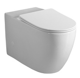INFINITY WC kombi mísa, Rimless, 63x37 cm, spodní/zadní odpad, bílá náhledová fotka produktu