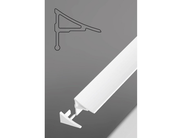 Krycí lišta 11/2000 bílá