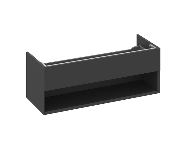 SD Lite 120 skříňka pod umyvadlo černá matná