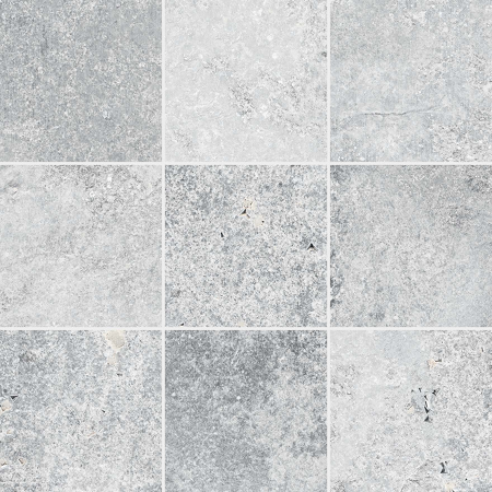 Shade, DAK11888, dlaždice slinutá, 10x10cm, světle šedá