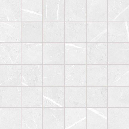 Touch, mozaika, 30x30 cm, světle šedá