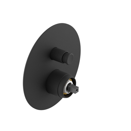 ULTRAMIX tělo podomítkové sprchové baterie, 2 výstupy, černá mat