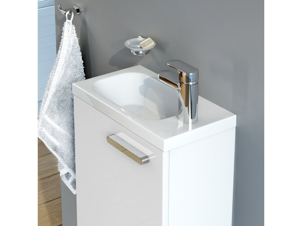 umývátko Chrome R white s otvory