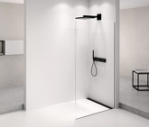 ARCHITEX BLACK MATT sprchová zástěna 1162mm, čiré sklo náhledová fotka produktu