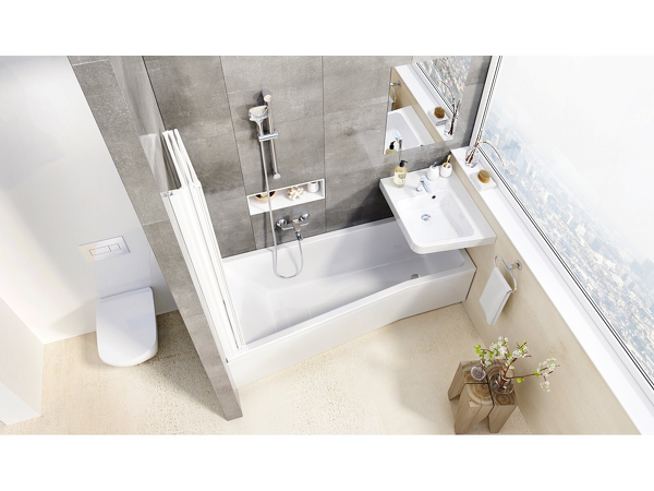 Tyč s posuvným držákem sprchy 60 cm 972.00