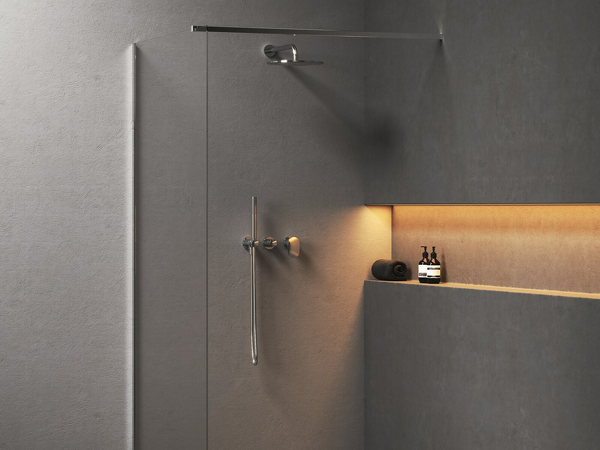 SG 065.00CR.O2.+S Podomítková baterie 2-cestná s tělesem, se sprchovým setem, chrom