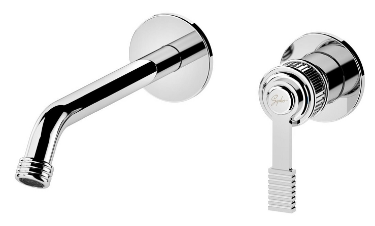 VERSI podomítková umyvadlová baterie, chrom