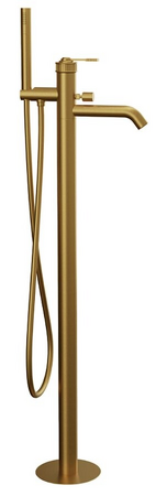 VERSI vanová baterie s připojením do podlahy, bronz
