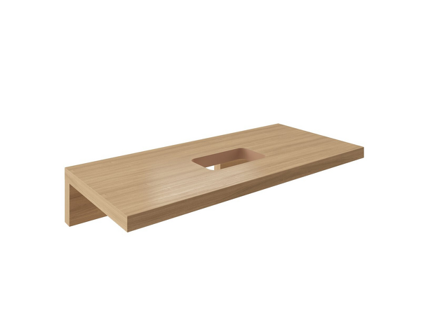 Deska pod umyvadlo L 800 dub