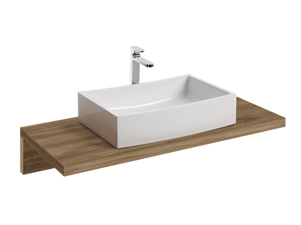 Deska pod umyvadlo L 800 dub