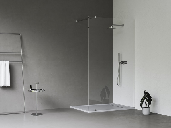 Walk-In Wall Set 140, lesk+transparent