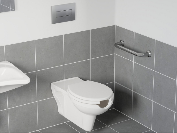 WC Safe RimOff set, závěsný, bílá