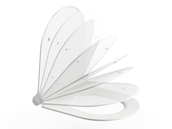 WC sedátko Uni Chrome Slim