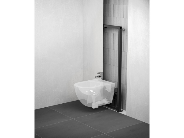 Bidet Uni Chrome závěsný white