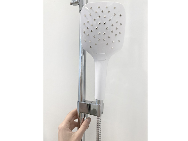 921.00 - Sprchový set - Ruční sprcha Air - 3 funkce, tyč 70 cm, sprchová hadice z odolného plastu 150 cm