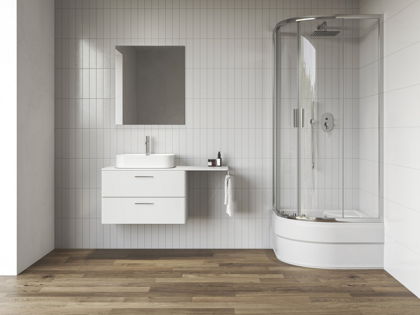 NBLCP4 Sabina 90x90, lesk+transparent