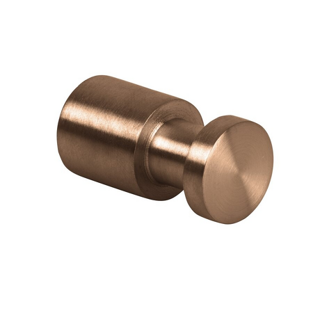 X-ROUND COPPER háček 30mm, měď mat