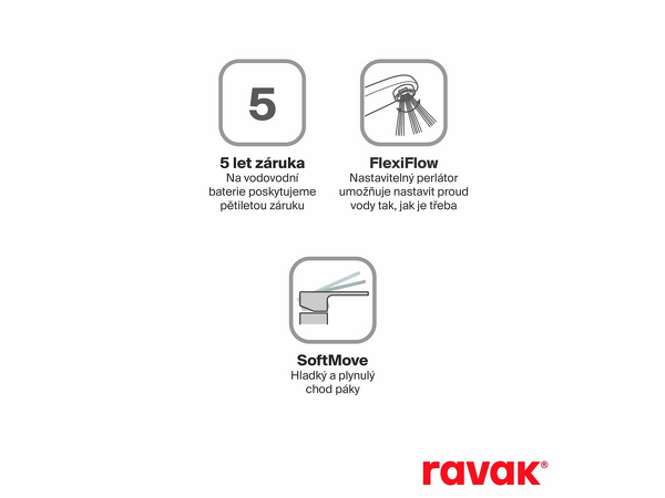 TD F 015.00 Umyvadlová stojánková  333 mm, bez výpusti