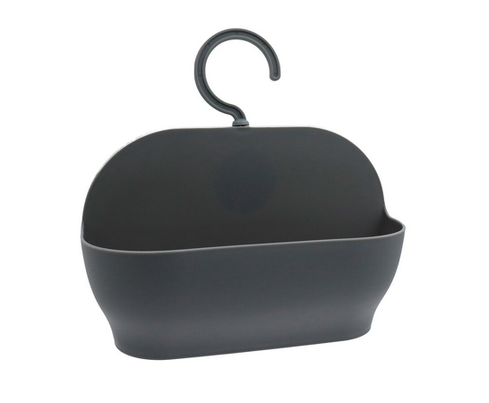 SHARON police do sprchy závěsná, plast, šedá