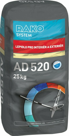 AD520, Lepidlo pro interiér a exteriér (C2TE), 25 kg
