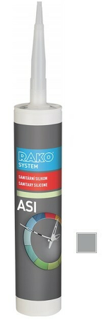 ASI 122, Sanitární silikon, šedá, 310 ml