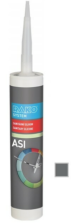 ASI 123, Sanitární silikon, antracit, 310 ml