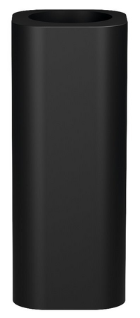 HAKO keramický podstavec volně stojící pro umyvadlo 554331, černá mat