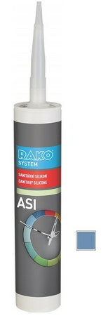 ASI 165, Sanitární silikon, světle modrá, 310 ml