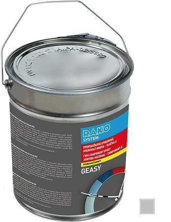 GEASY 121, Dvousložková epoxidová spárovací hmota, manhattan, 10 kg