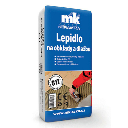 MK C1, Lepidlo na obklady a dlažbu (C1T), mrazuvzdorné, 25 kg