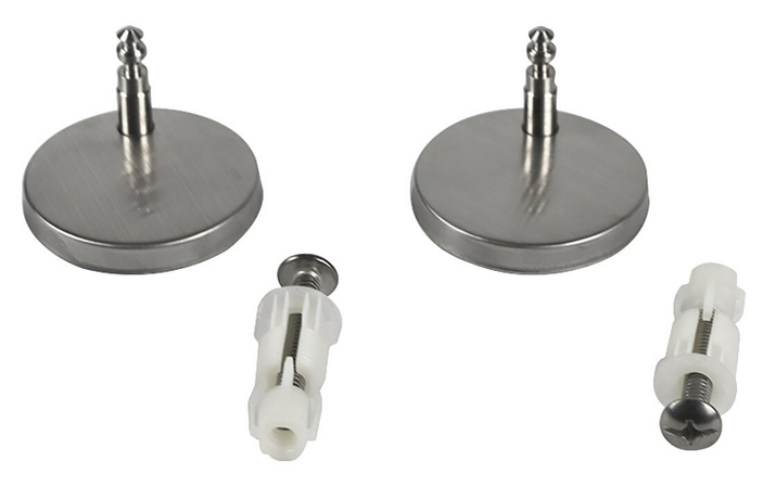 Sada 2 úchytů WC sedátka