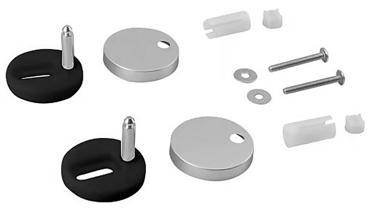 Sada 2 úchytů WC sedátka (PB105WR)