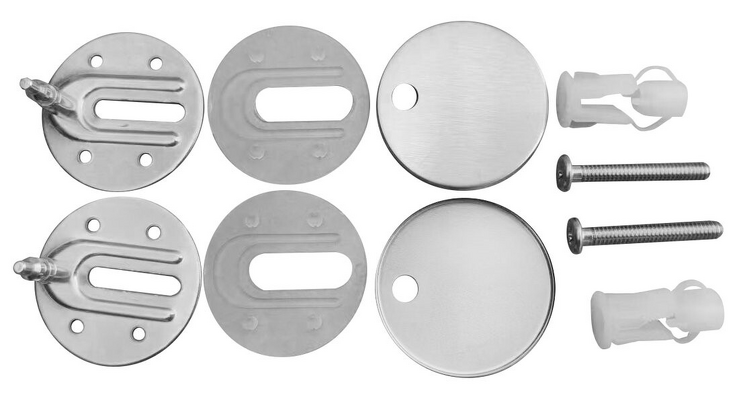 Sada 2 úchytů WC sedátka (PZS102V)